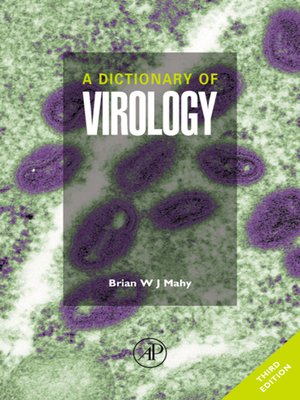 cover image of A Dictionary of Virology